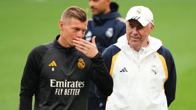 Toni kroos carlo ancelotti real madrid