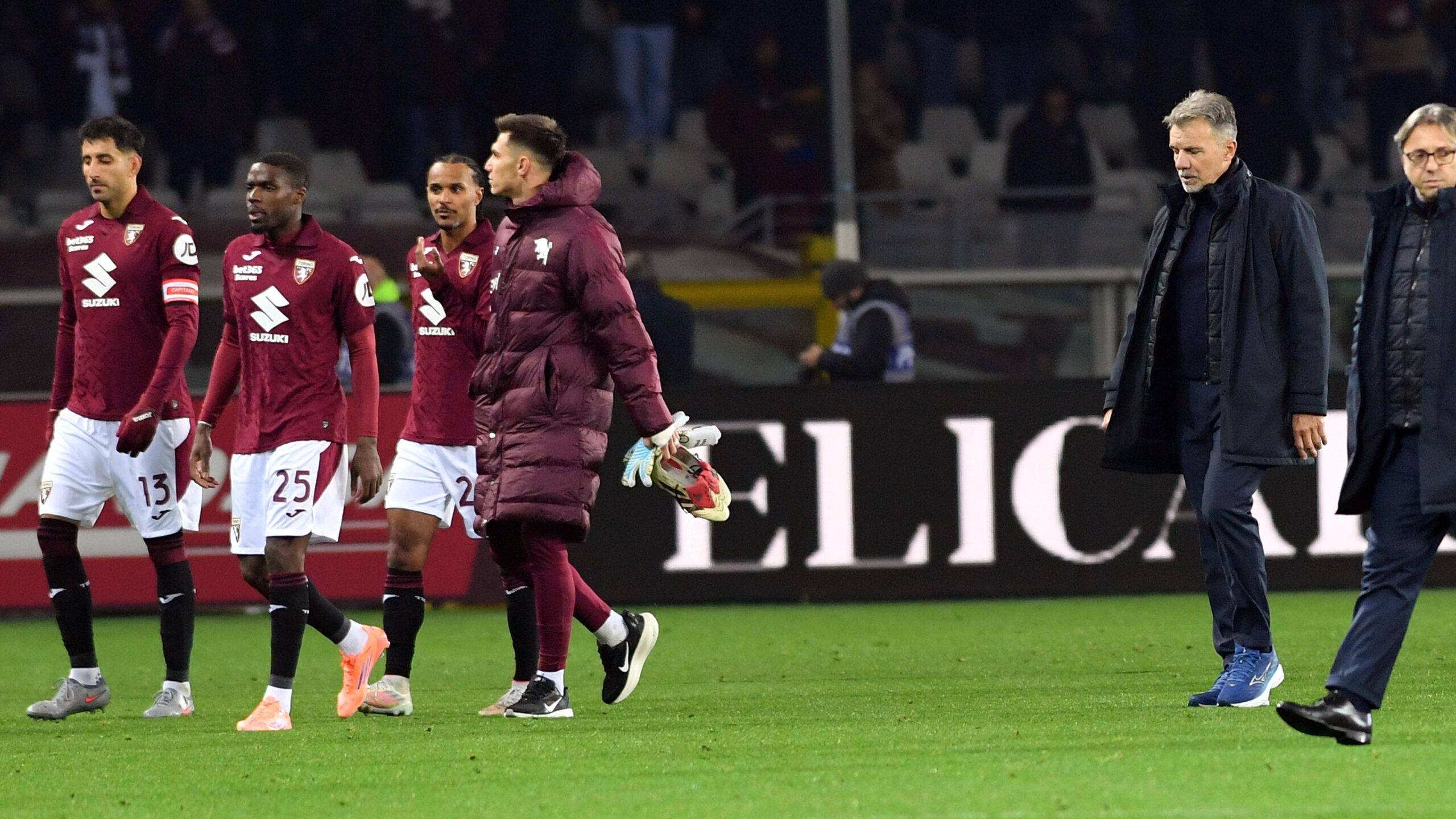 Notte fonda per il Torino