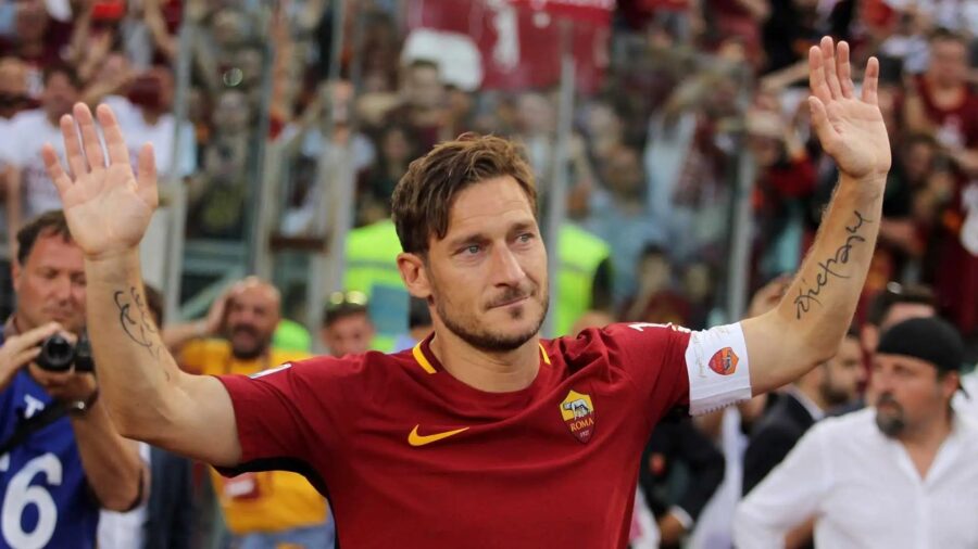 Totti ritorno in campo