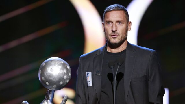 Totti torna in campo