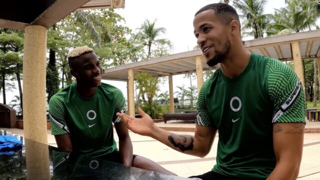 Troost ekong futuro osimhen