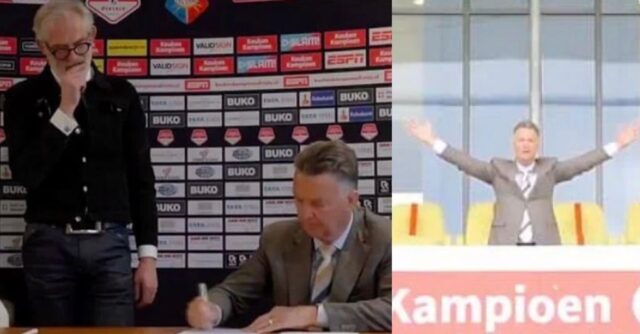 Van gaal torna in panchina