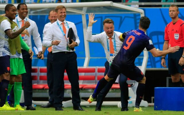 Van gaal van persie olanda