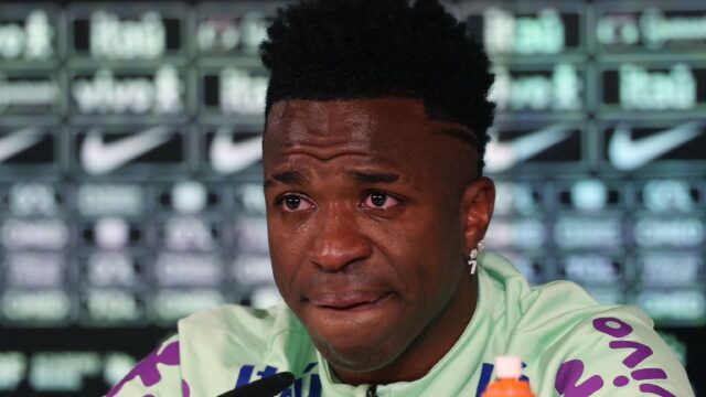 Vinicius lacrime razzismo