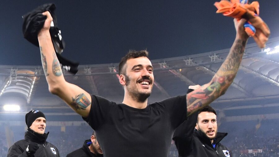 Viviano sbrocca in live per la sampdoria