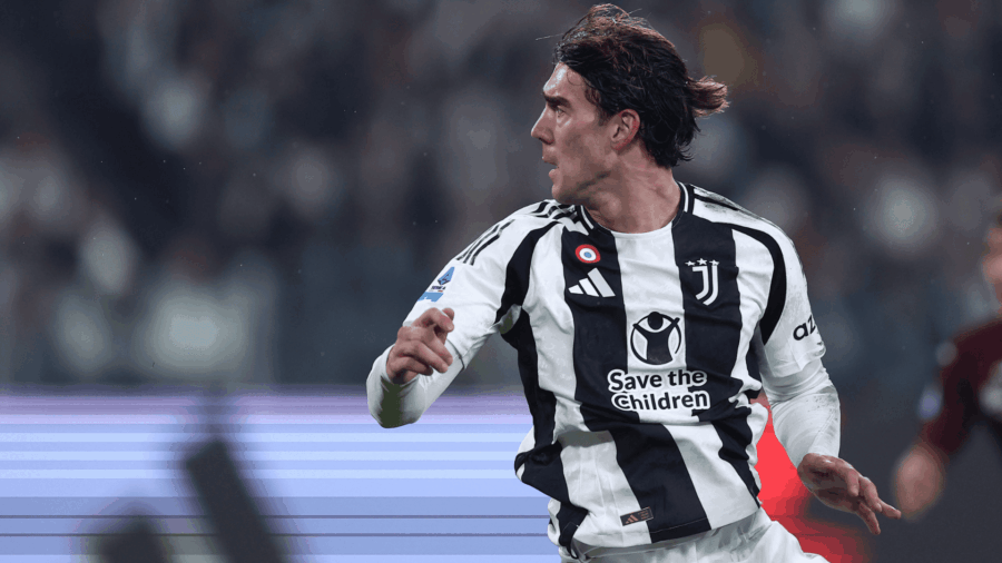 Vlahovic juve infortunio
