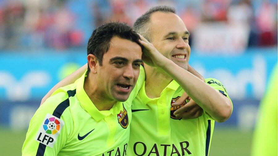 Xavi iniesta