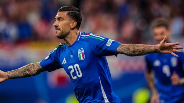 Zaccagni gol alla del piero contro la croazia a euro