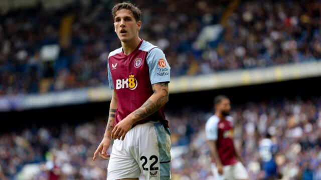 Zaniolo aston villa tottenham