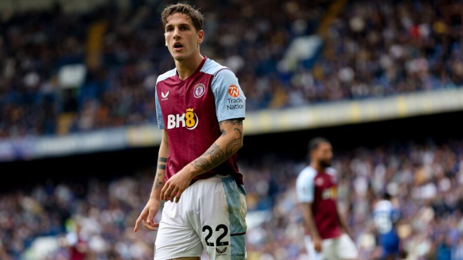 Zaniolo aston villa tottenham