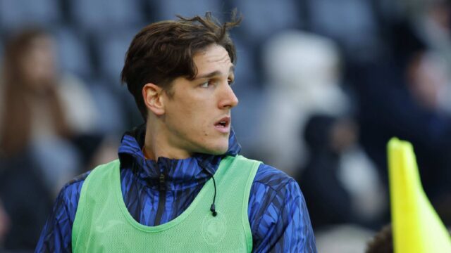 Zaniolo atalanta riscaldamento