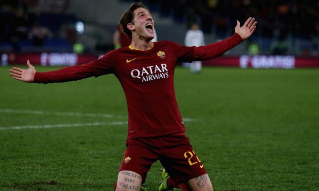 Zaniolo come pato e balotelli