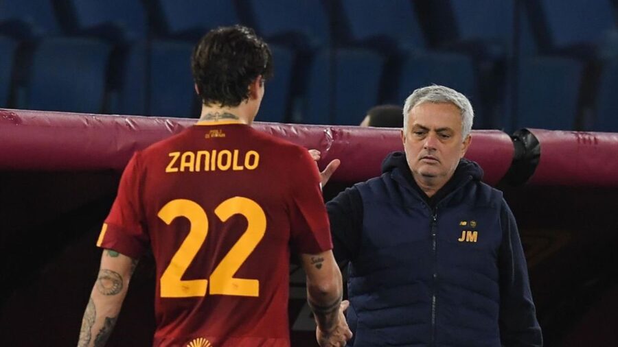 Zaniolo e mourinho
