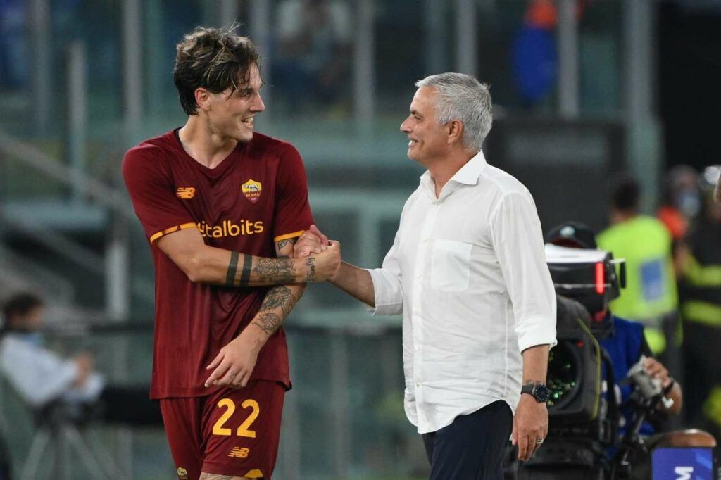 zaniolo-e-mourinho-1024x682