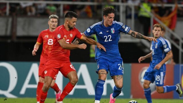 Zaniolo peggiore in campo contro la macedonia del nord