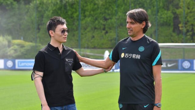 Zhang faccia a faccia con simone inzaghi
