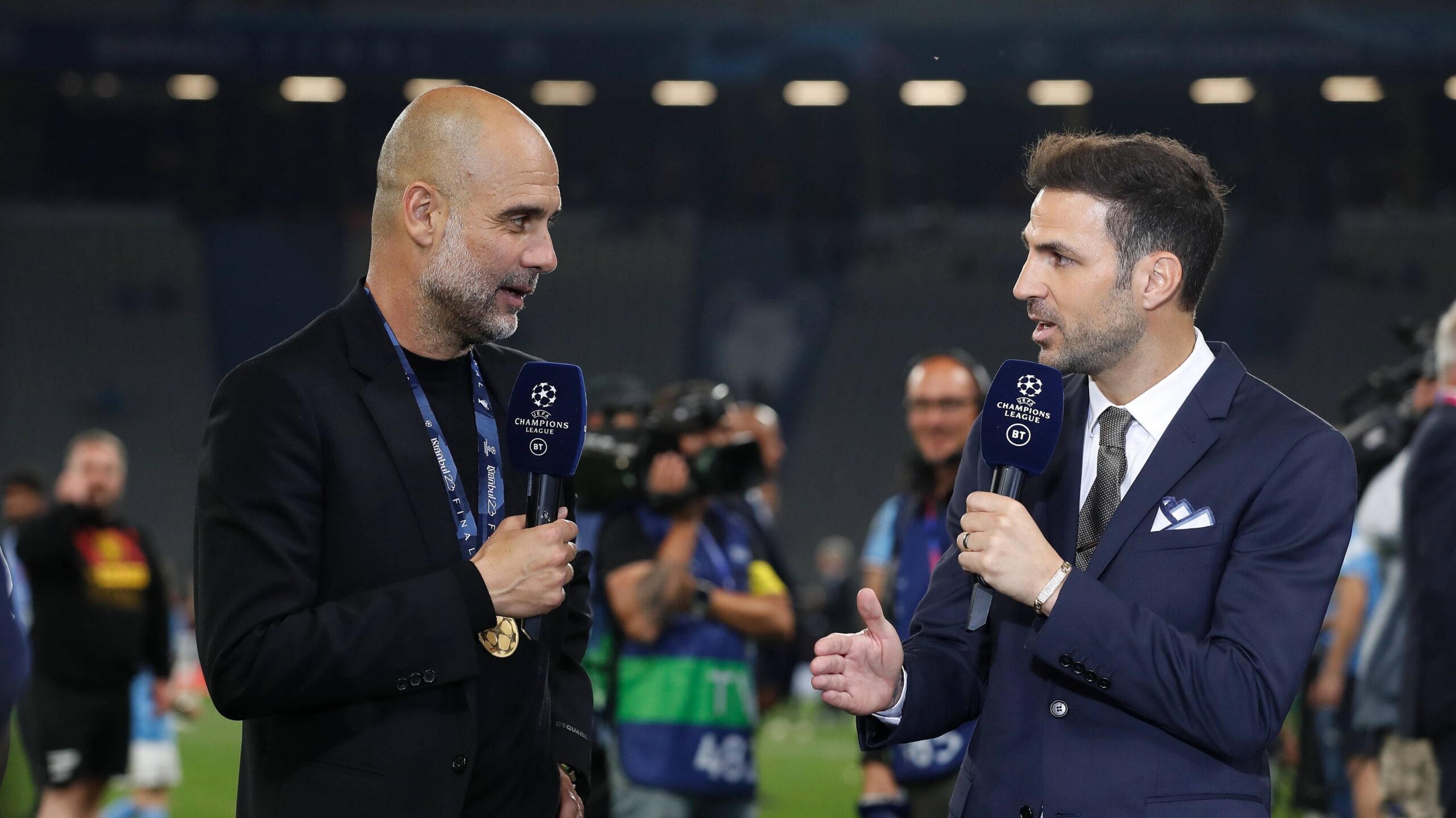 Guardiola e Fabregas