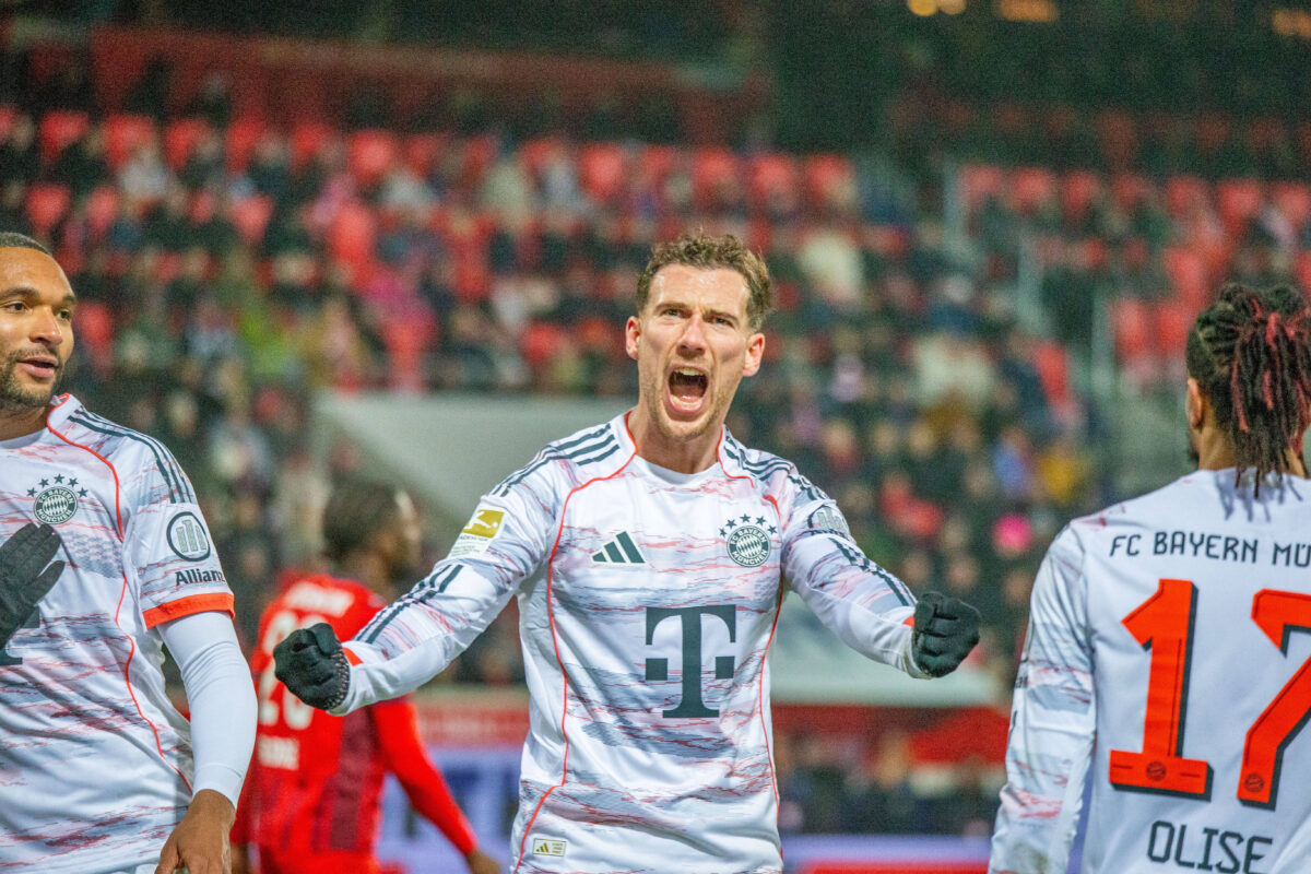 Goretzka esulta dopo un gol