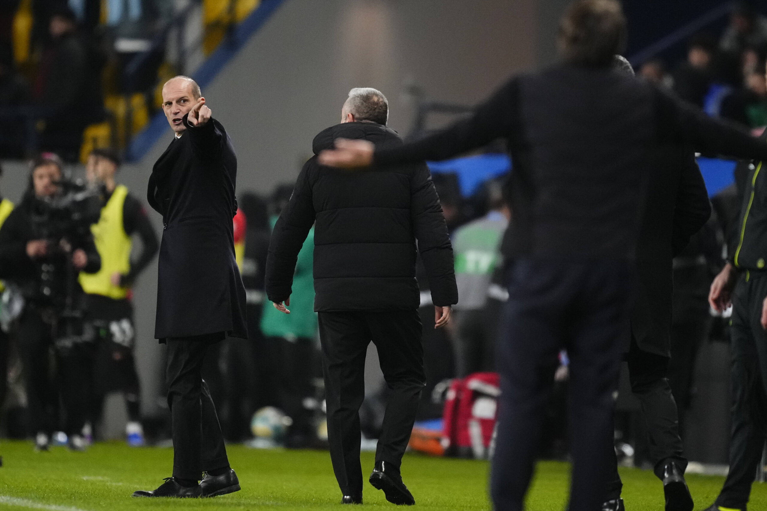 Allegri furioso contro Oriali durante Napoli-Milan