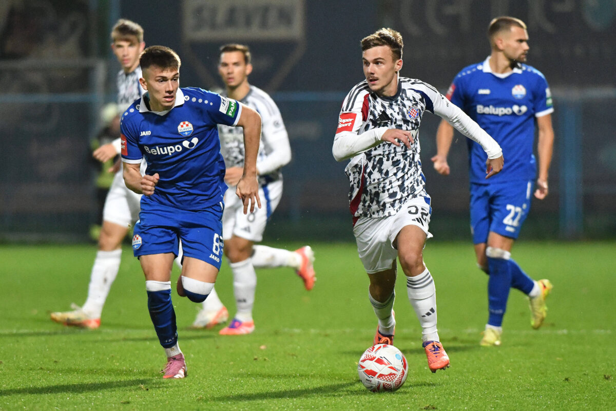 Il classe 2007 dell'Hajduk Spalato Branimir Mlacic