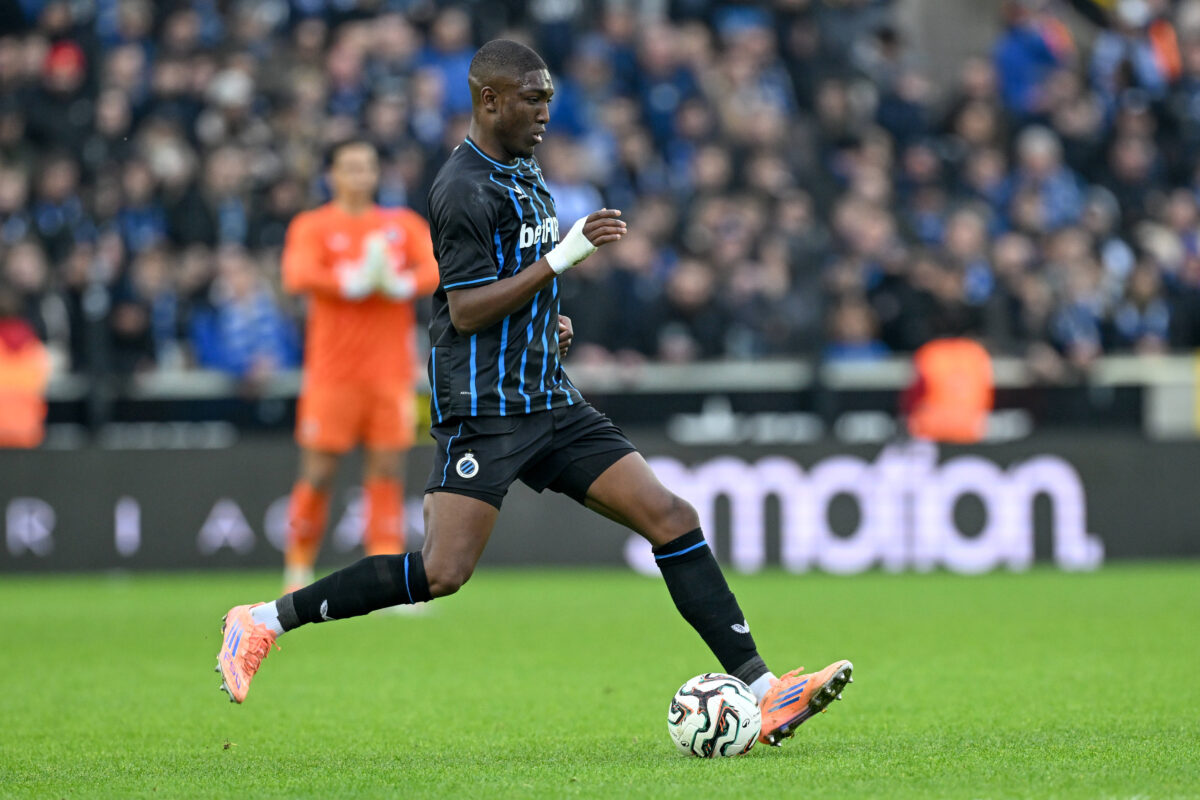 Joel Ordonez, centrale classe 2004 in forza al Club Brugge