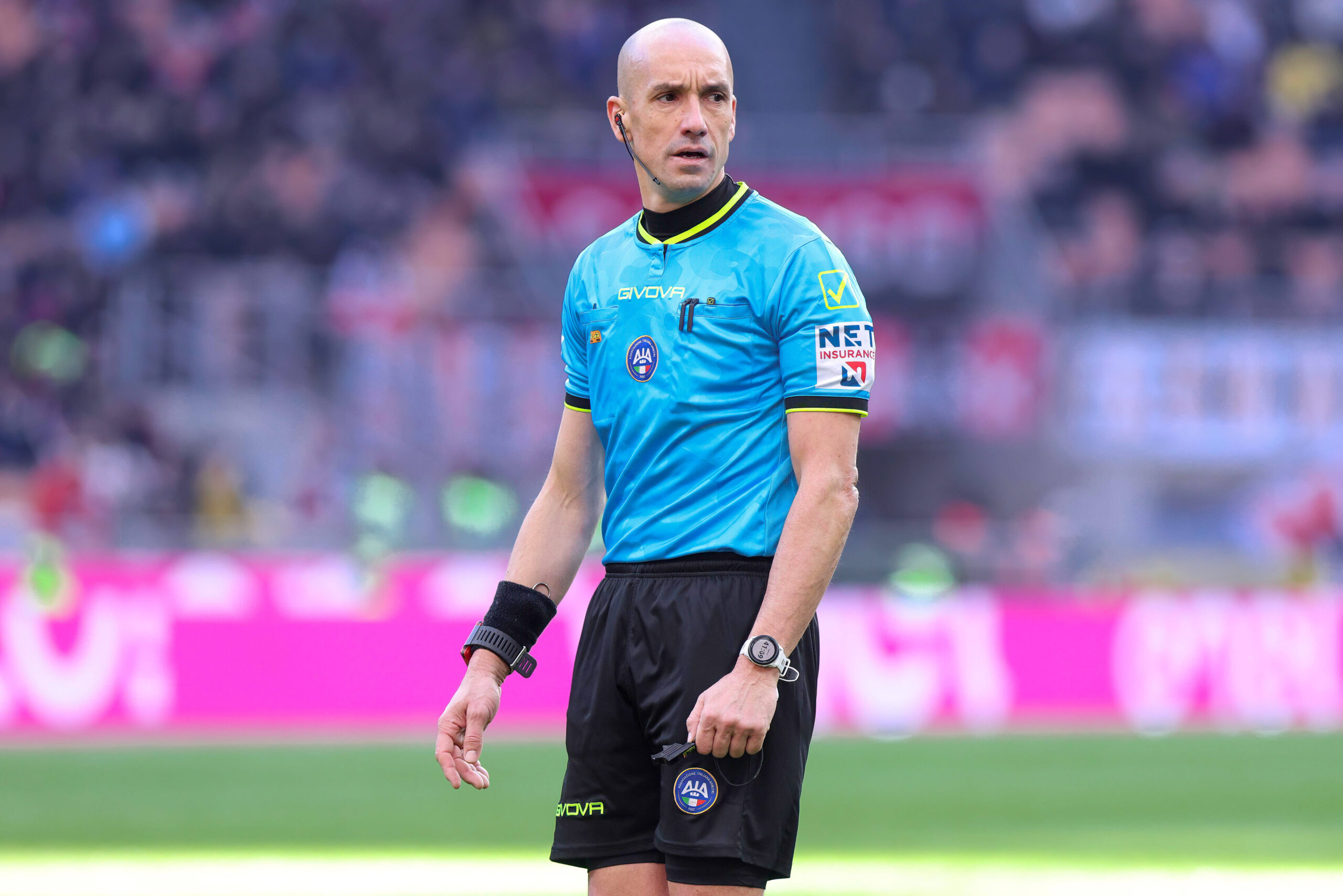 Fabbri durante Milan-Verona