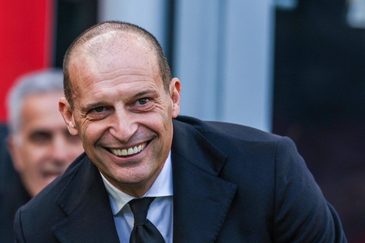 Massimiliano Allegri sorride