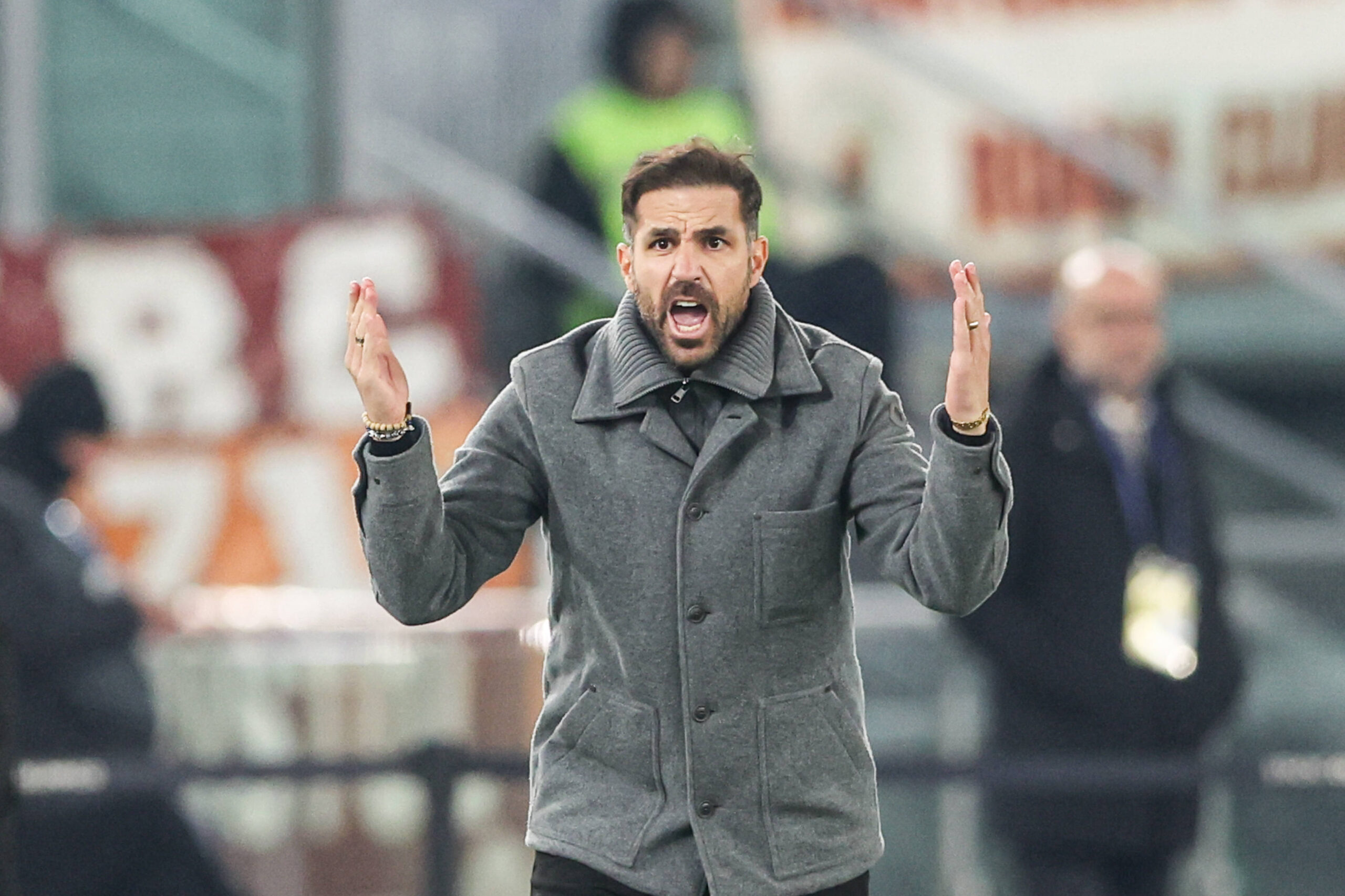 Cesc Fabregas durante Roma-Como