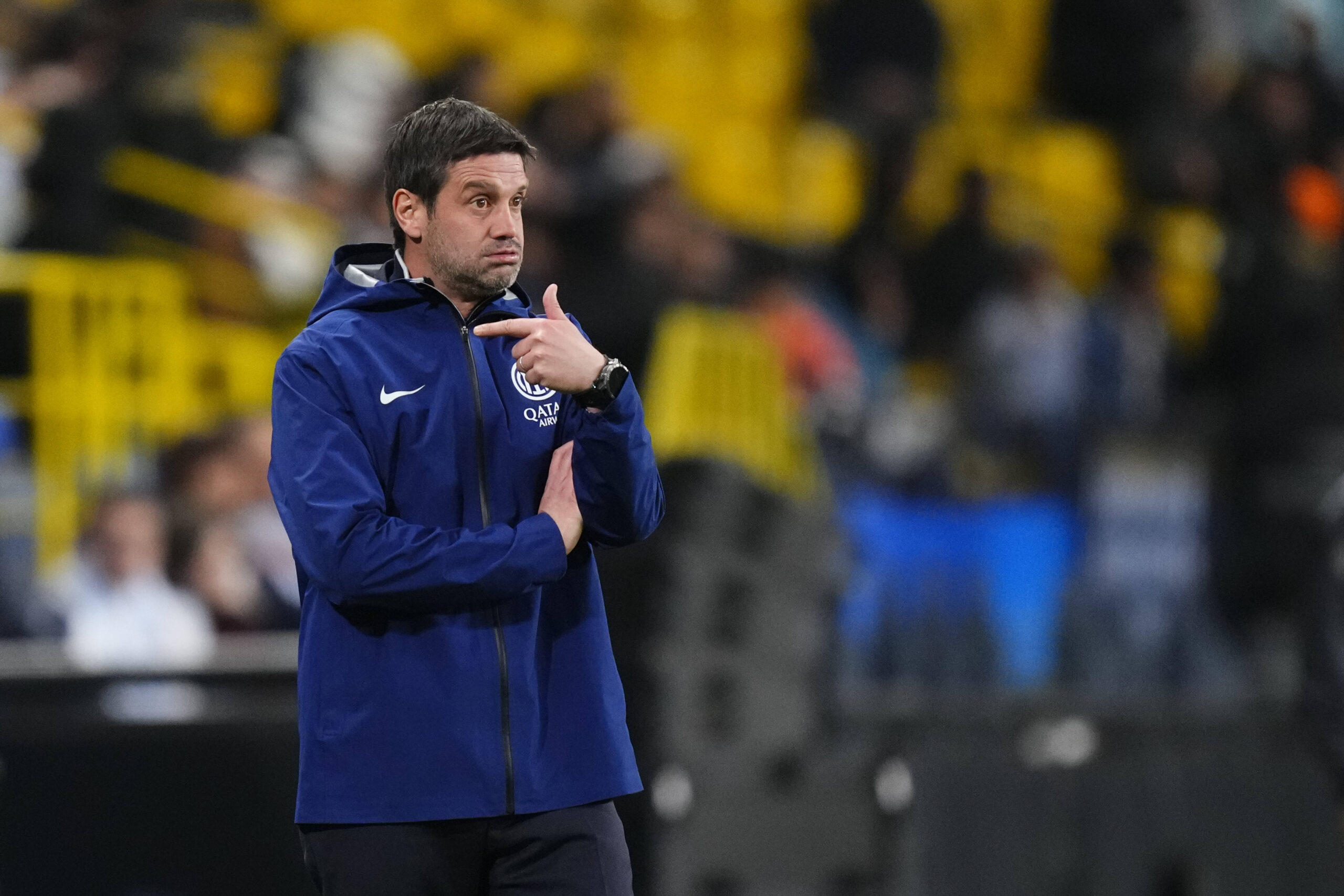 Chivu durante Bologna-Inter