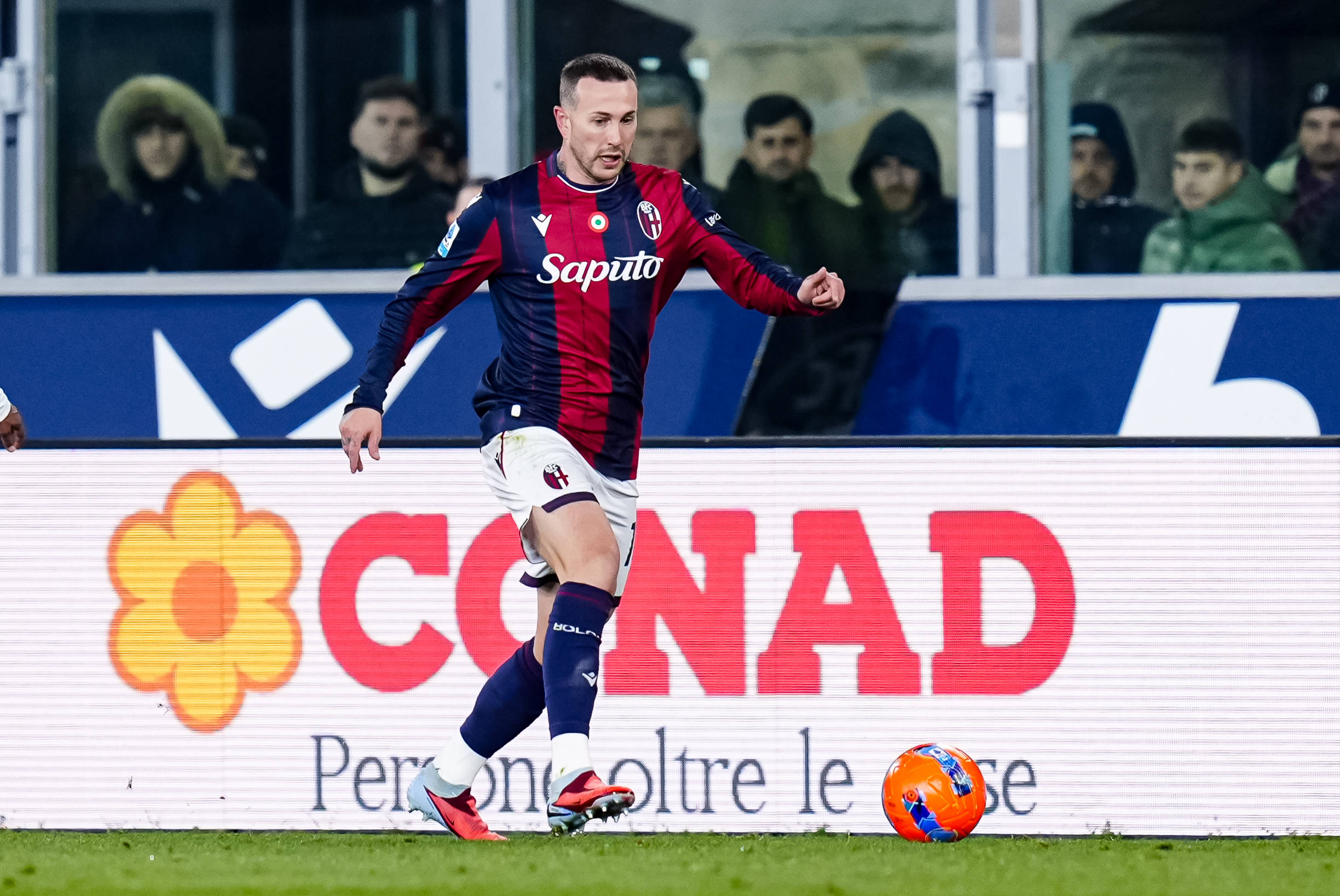 Bernardeschi durante Bologna-Juventsu