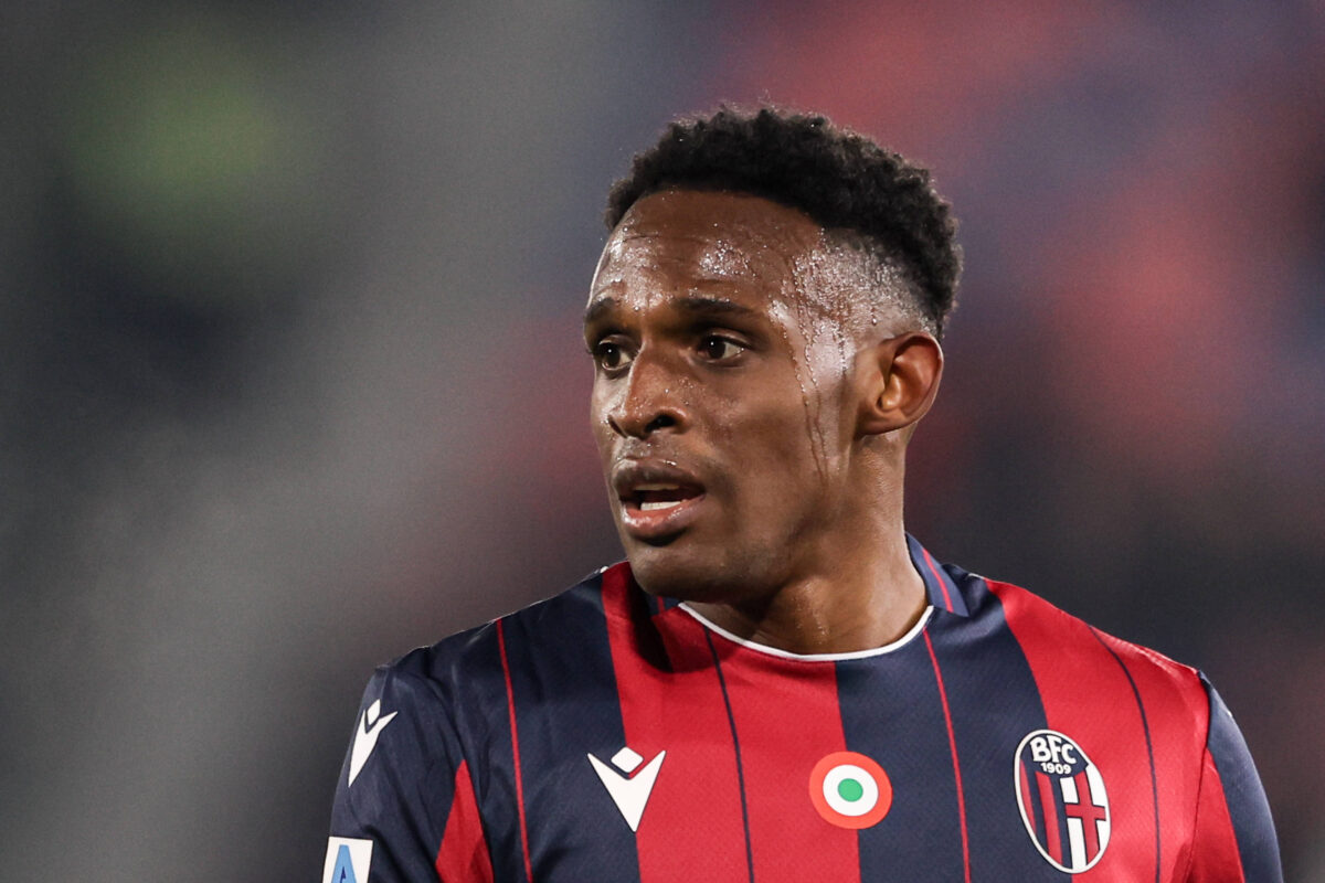 Lucumi durante Bologna-Juventus