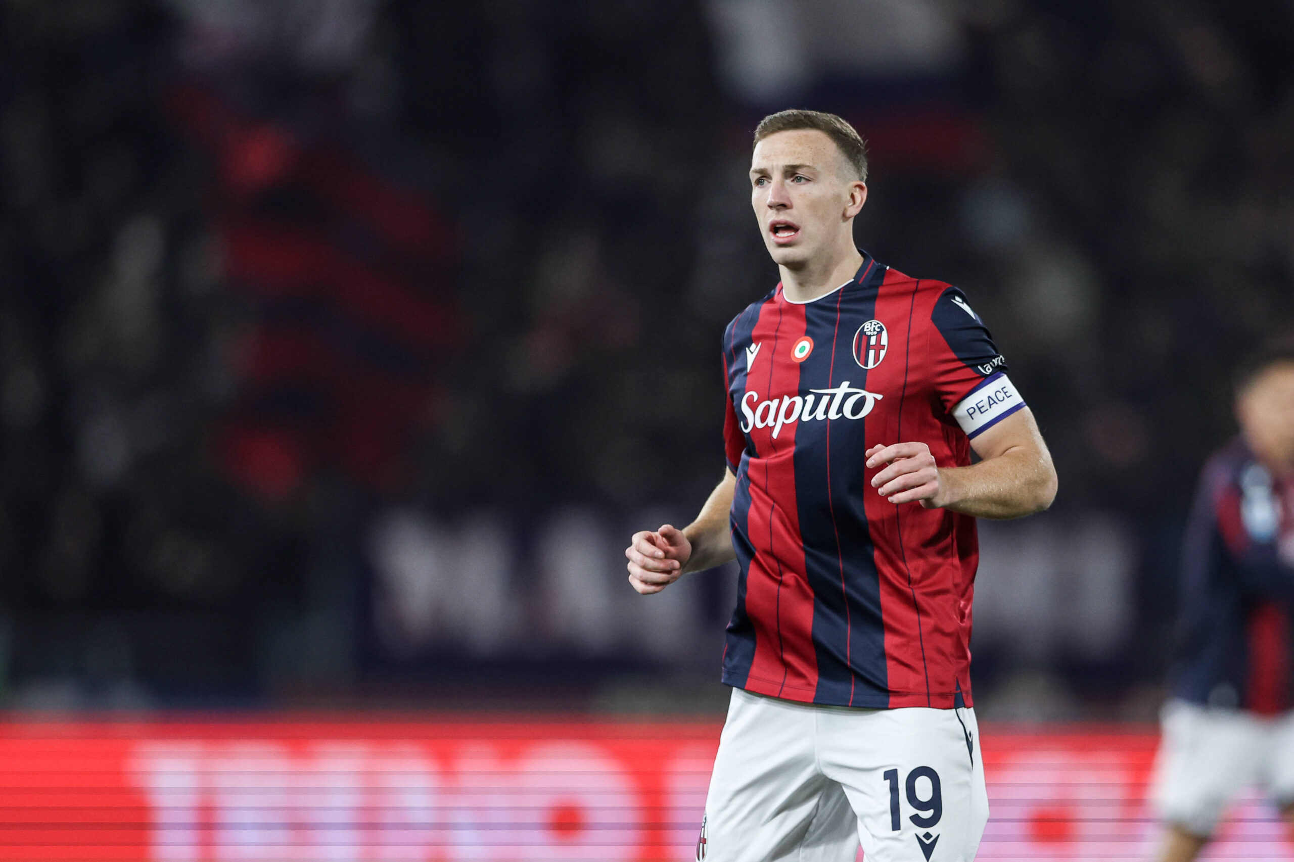 Ferguson nel prepartita di Napoli-Bologna