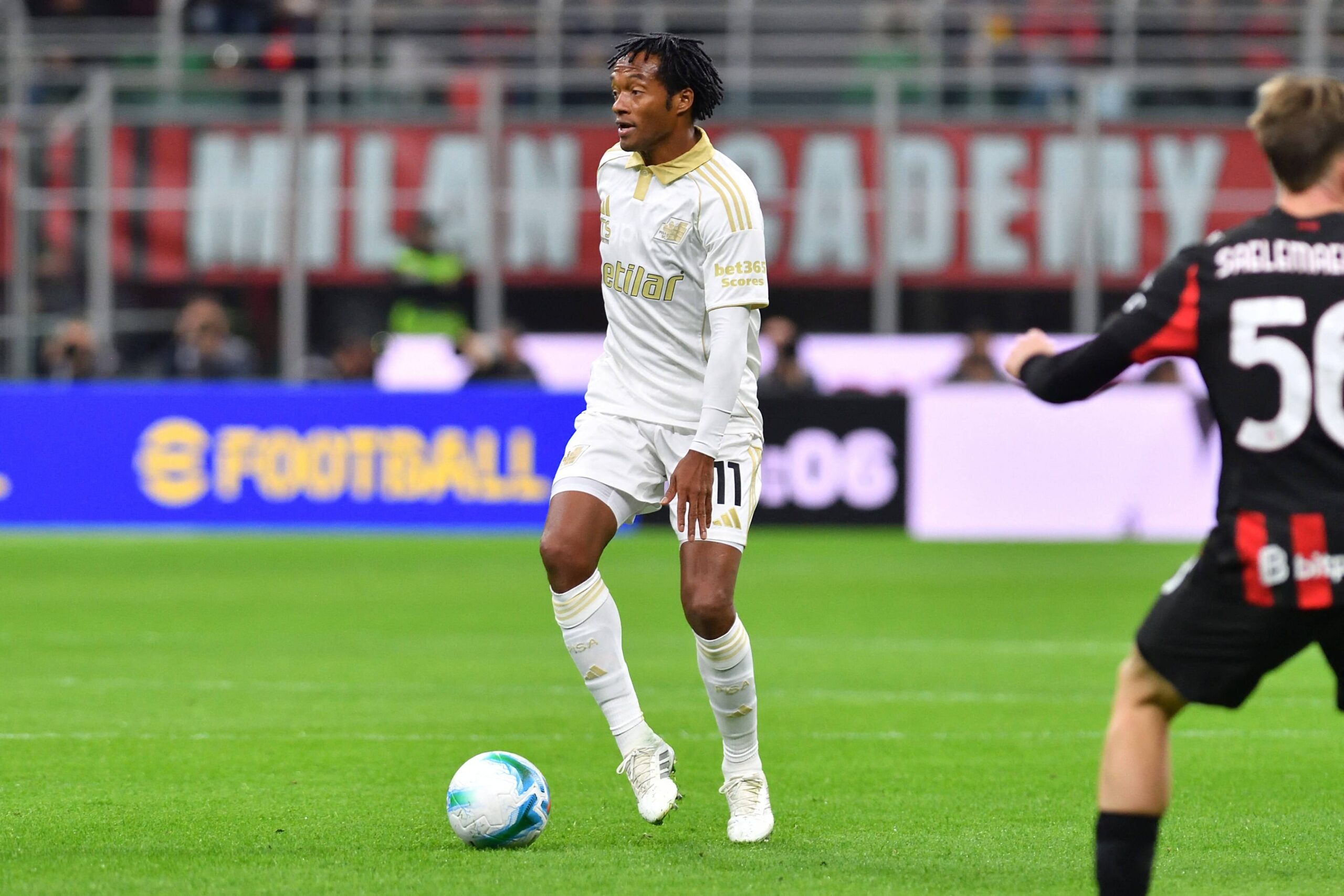 Juan Cuadrado, prima stagione al Pisa