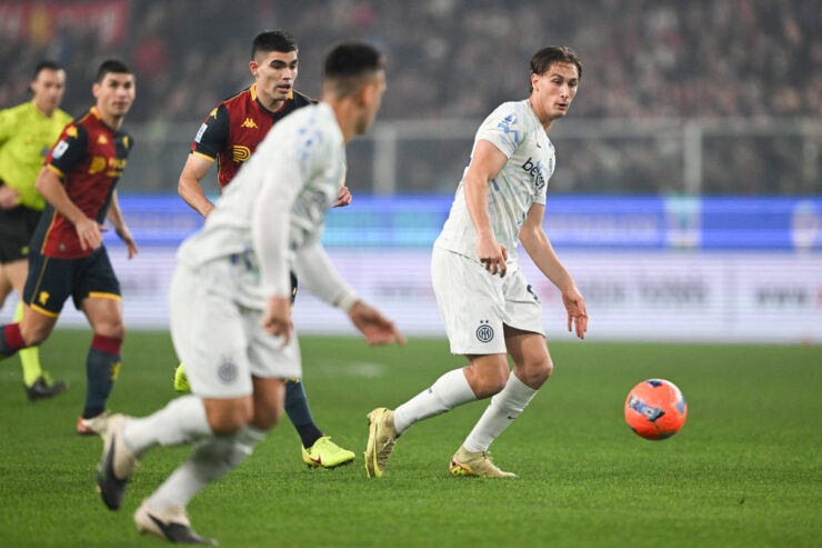 Pio Esposito tocca per Lautaro