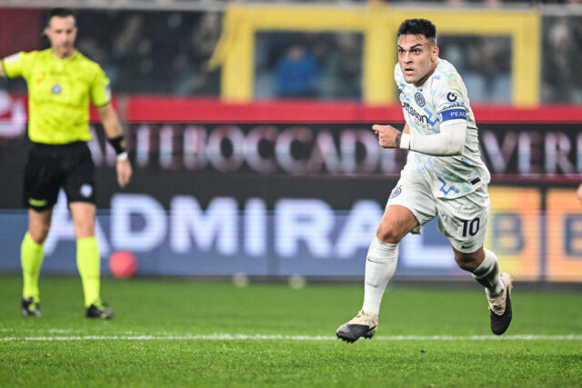 Lautaro in panchina contro il Bologna