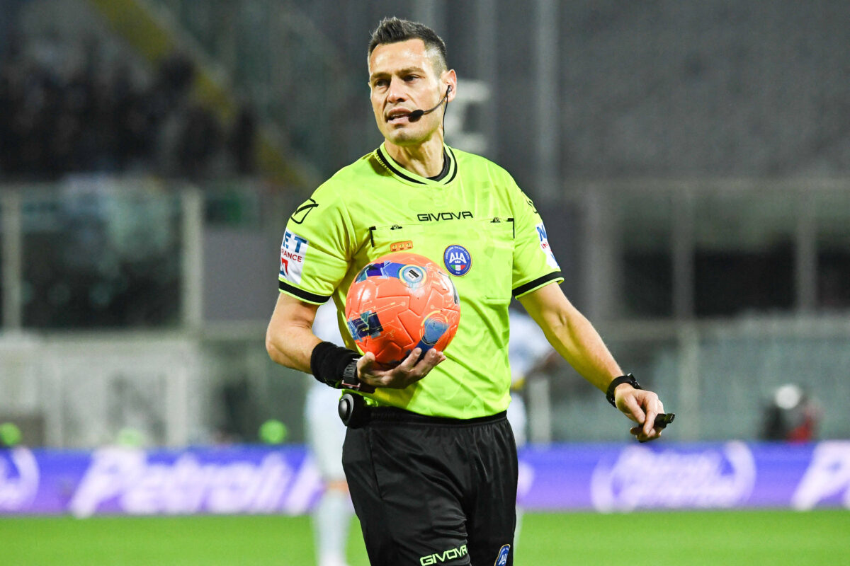 Arbitro Mariani in Fiorentina-Udinese