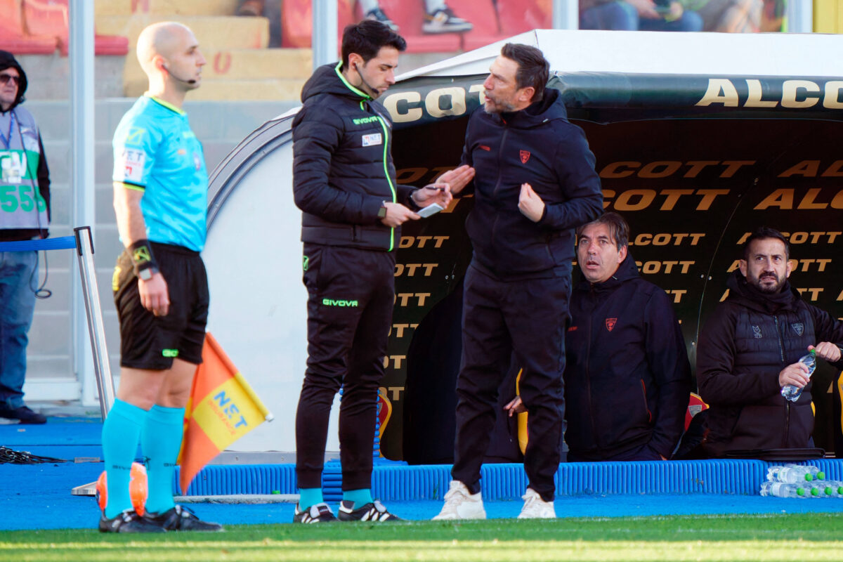 Di Francesco espulso contro il Lecce
