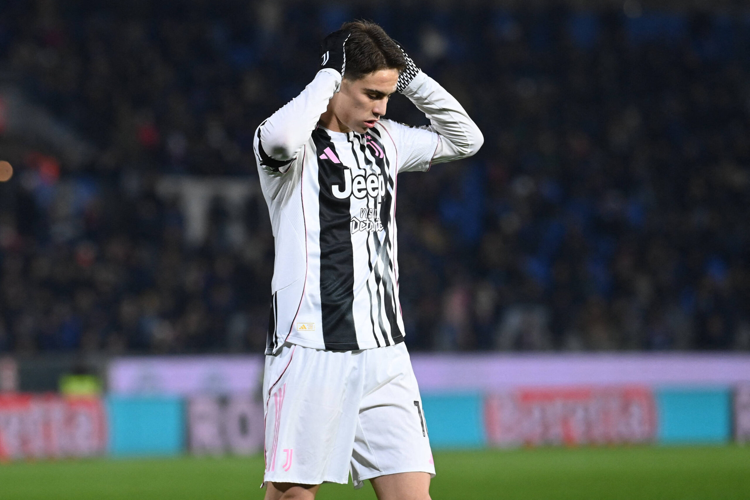 Yildiz durante Pisa-Juventus