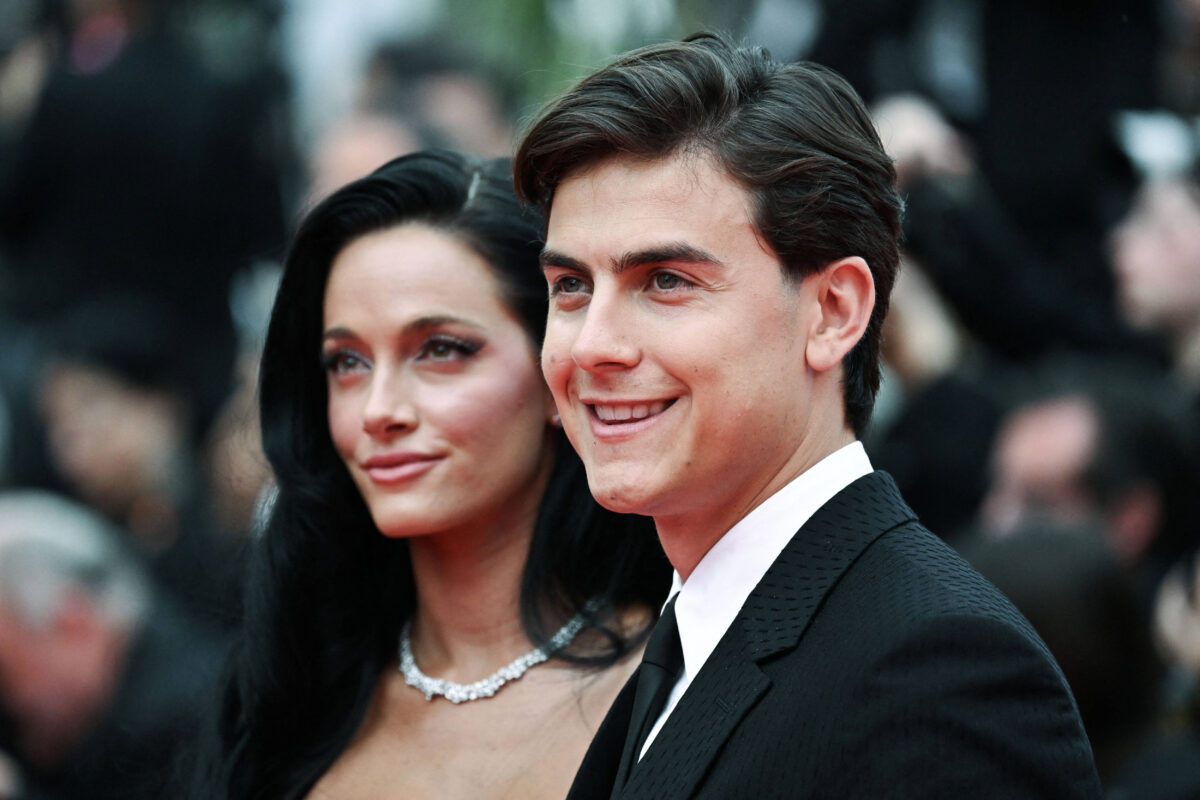 Dybala e Oriana Sabatini a Cannes