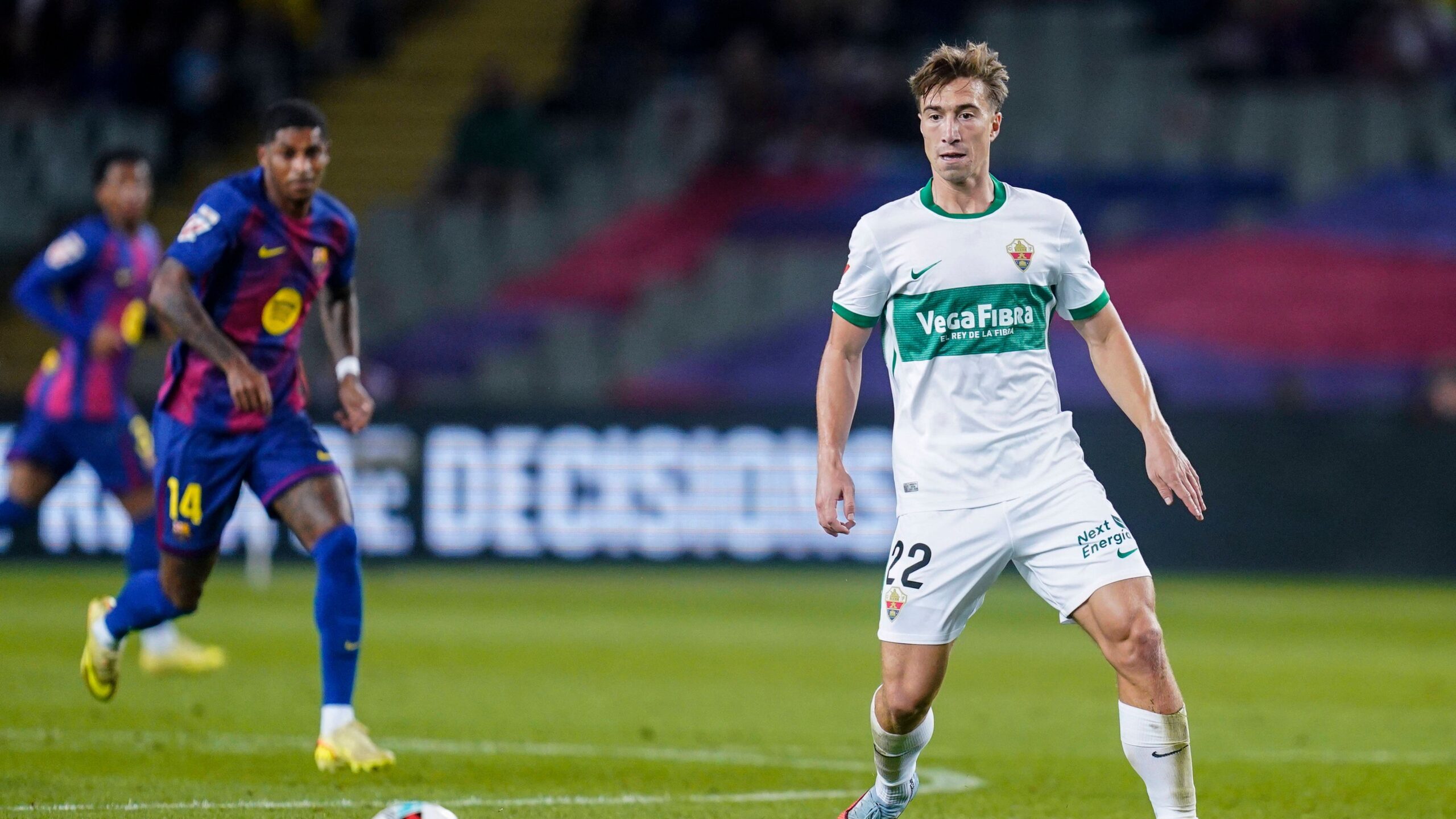 David Affengruber contro il Barcellona