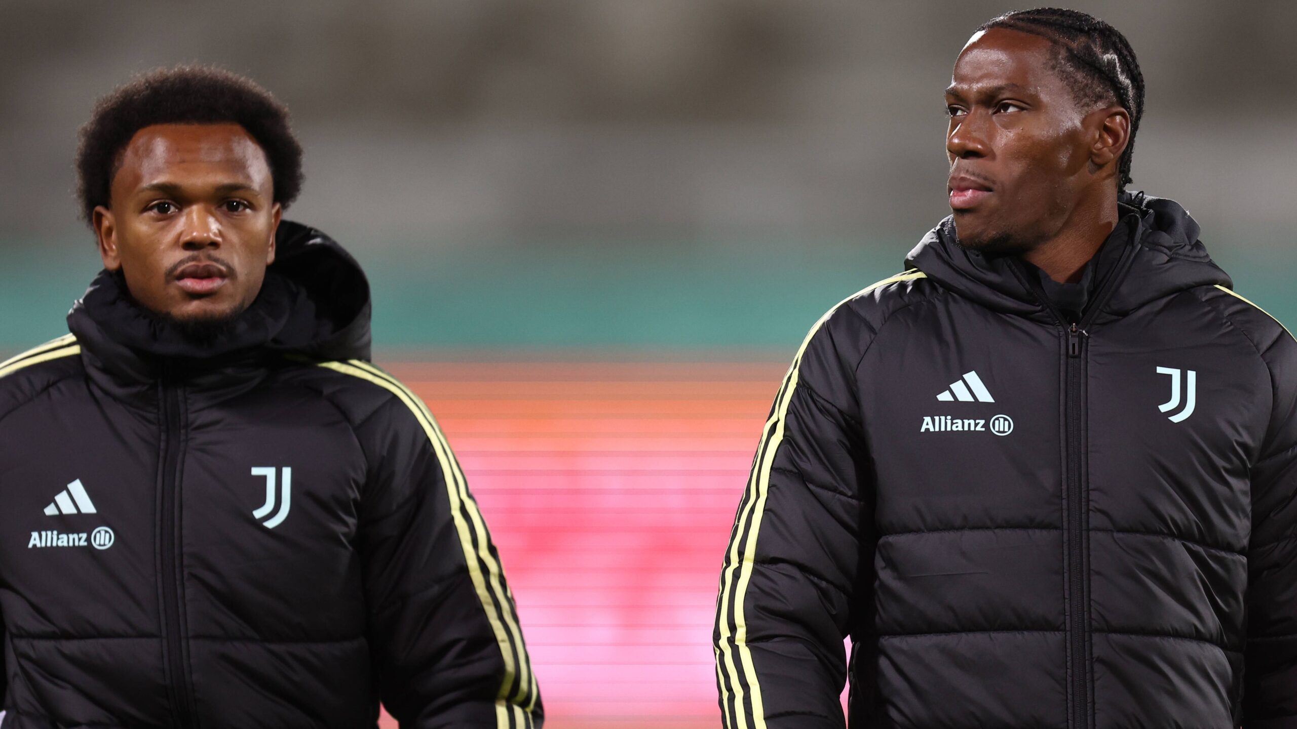 david e openda con la juve