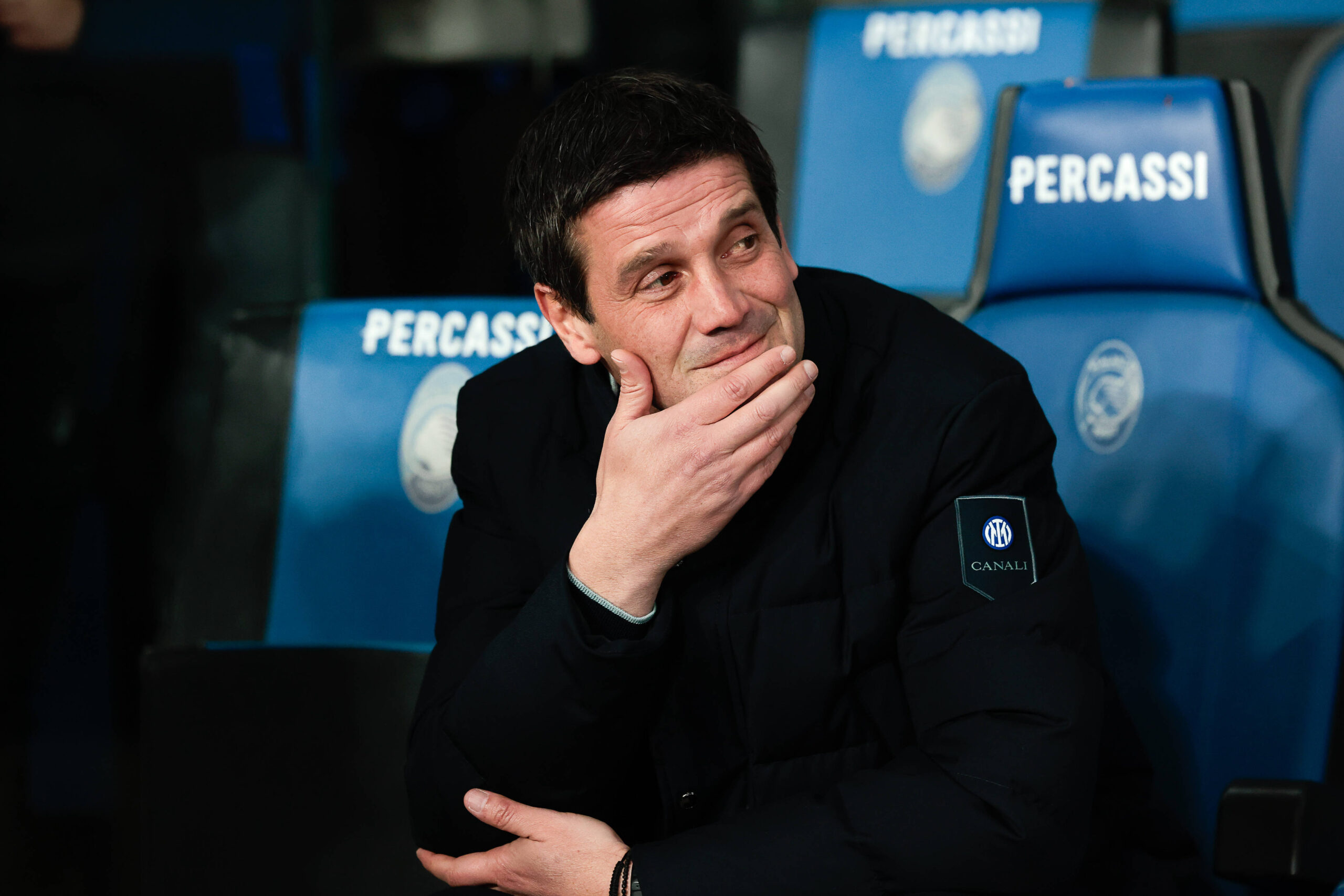 Chivu in panchina in Atalanta-Inter