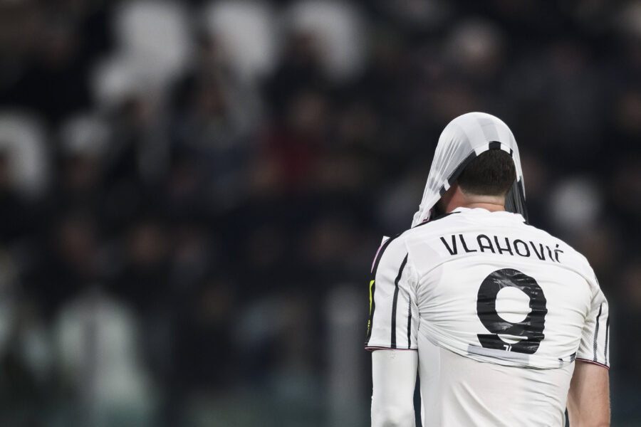 Dusan Vlahovic, attaccante della Juventus