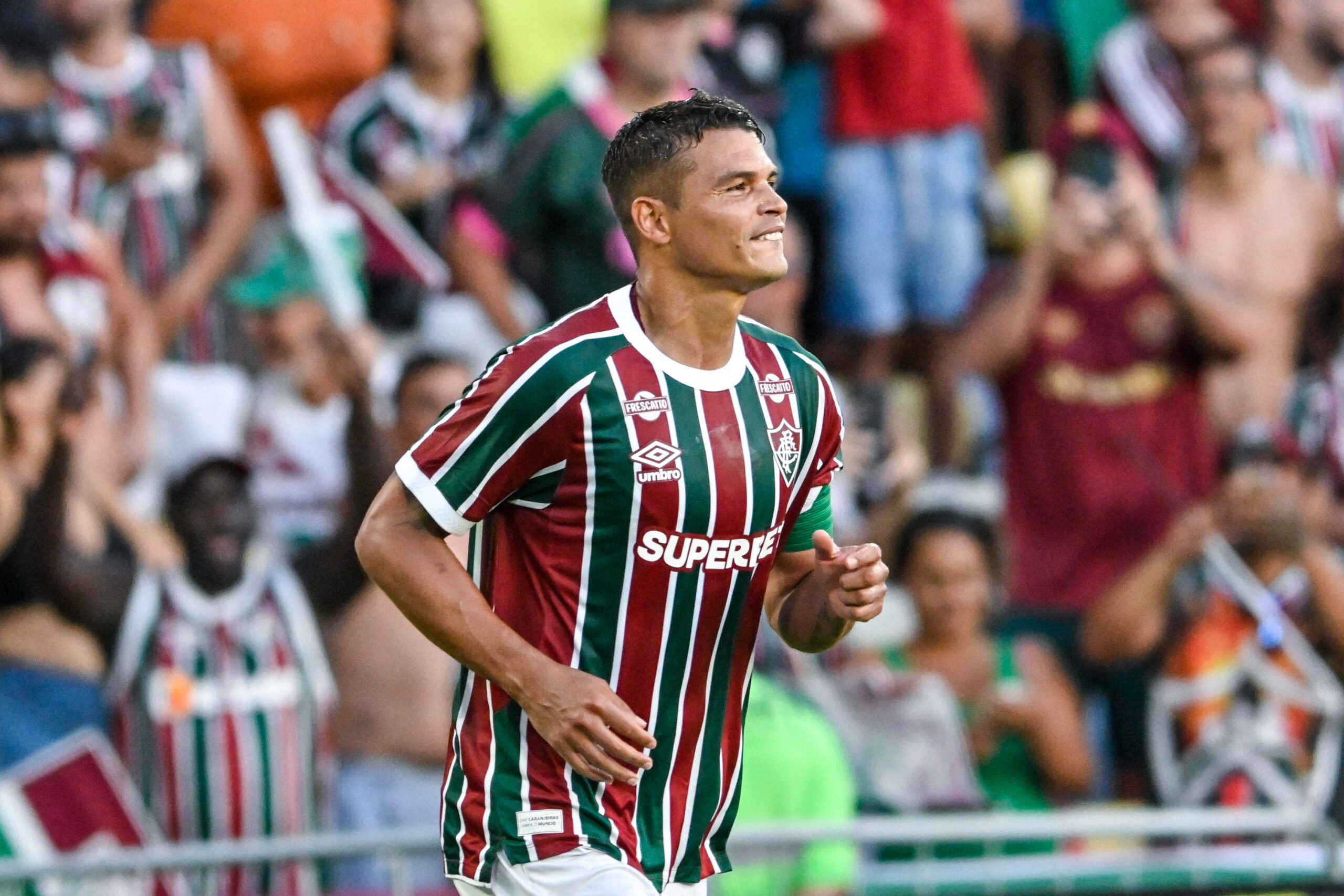 Thiago Silva con la maglia del Fluminense