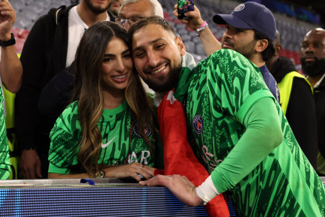 Donnarumma e Alessia Elefante