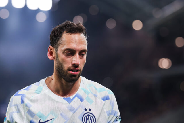 Calhanoglu durante Atalanta-Inter