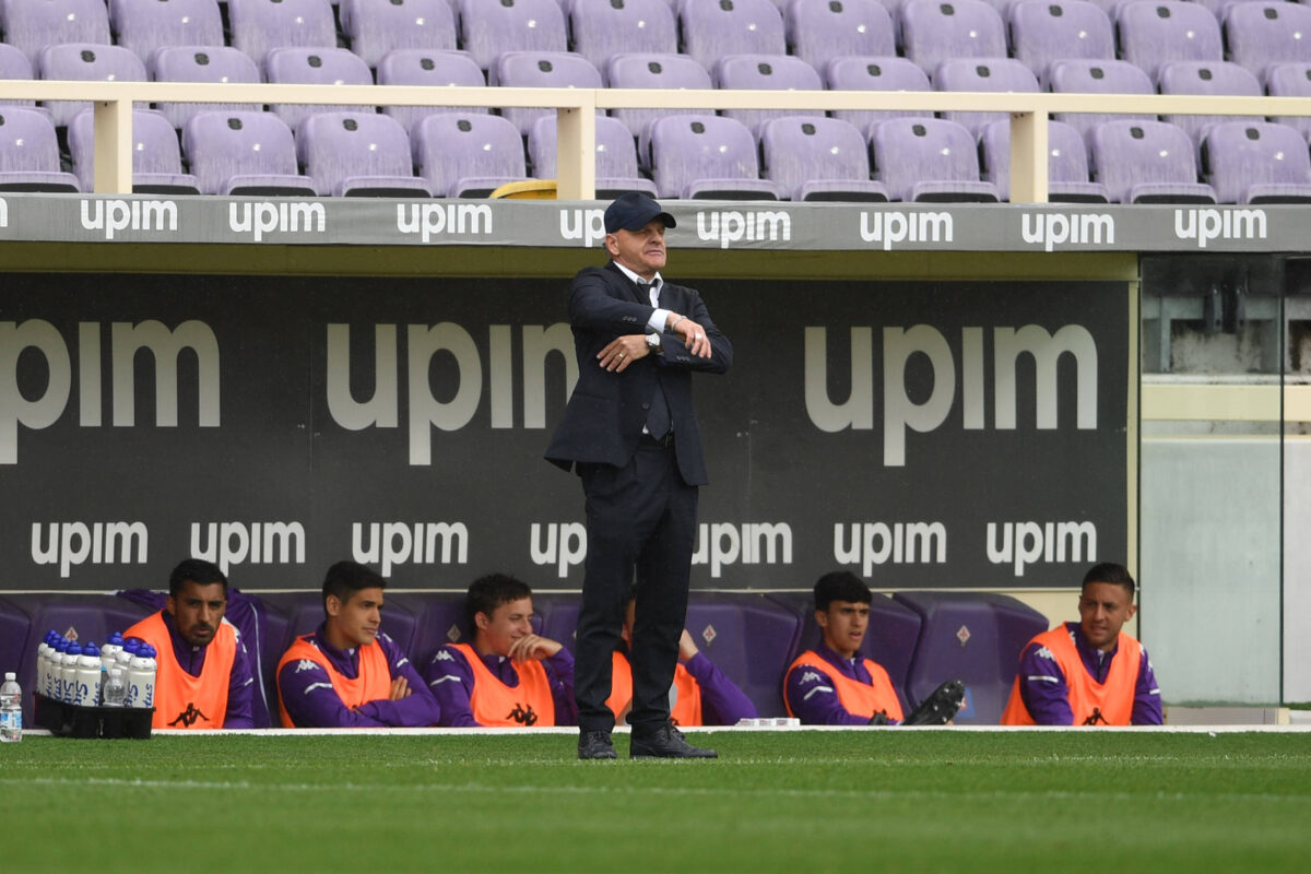 Giuseppe Iachini nella sua esperienza alla Fiorentina