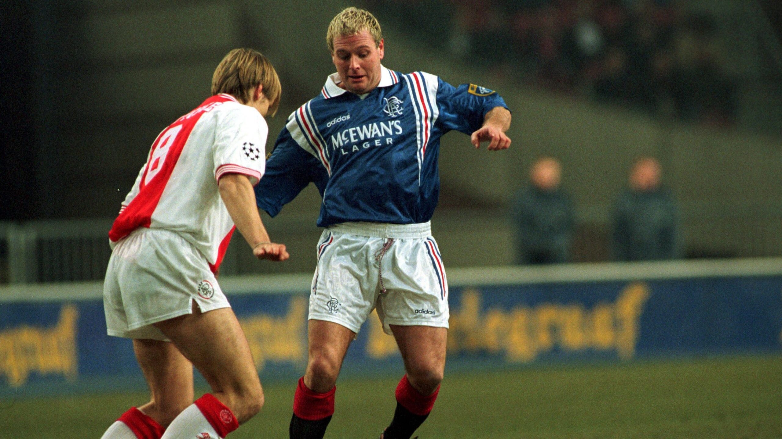 Paul Gascoigne ai tempi dei Rangers
