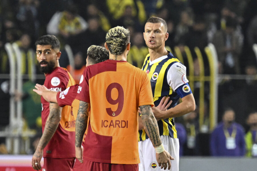 Un diverbio tra Icardi e DZeko
