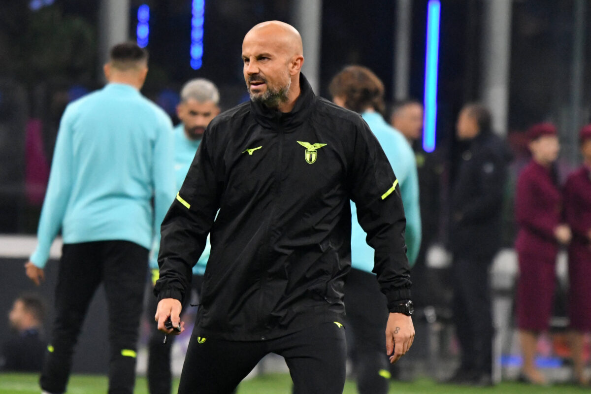 Il vice allenatore della Lazio, Marco Ianni